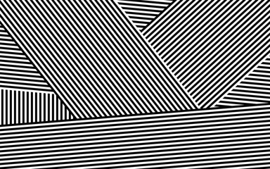Zebra Design Black and White Stripes Vector