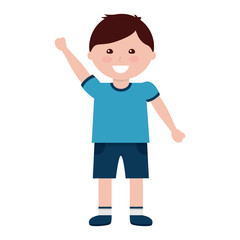 happy boy kid child icon image vector illustration design 