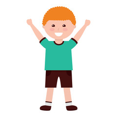 happy boy kid child icon image vector illustration design 