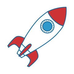 rocket launcher isolated icon