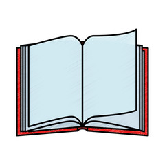 text book isolated icon