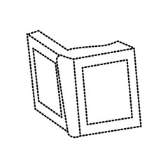 Book open isolated icon vector illustration graphic design