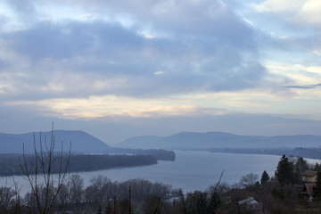 Danube bend in Hungary