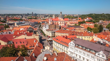 Fototapeta na wymiar Old Town of Vilnius