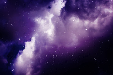Night sky with stars.