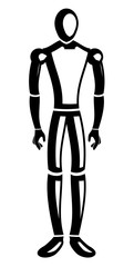 man puppet illustration
