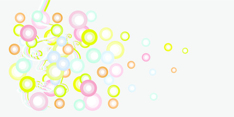 color circles art background