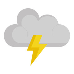 weather cloud rainy with ray