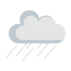 weather cloud rainy icon