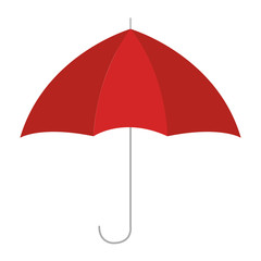 umbrella open isolated icon