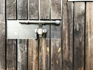 Vintage board texture with latch