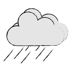 weather cloud rainy icon