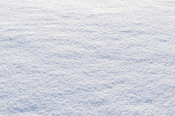 Background of fresh snow texture. Snow and christmas concept