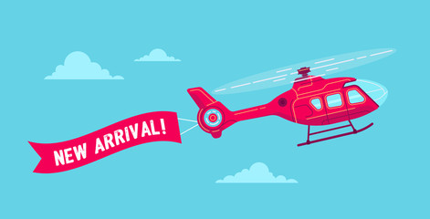 vector civil helicopter