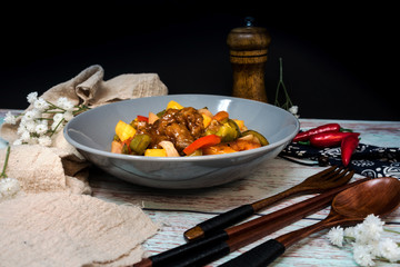 Handmade Sweet and sour pork ribs