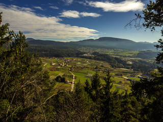 Panorama bei Castelfondo