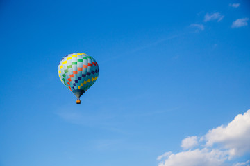 Colourfull balloon festival in the sky
