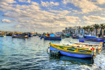 Fototapeta na wymiar Malta, Village of fishermen