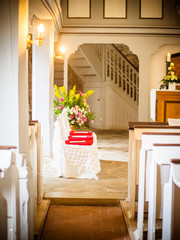 the chairs for the bride and groom, wedding chairs