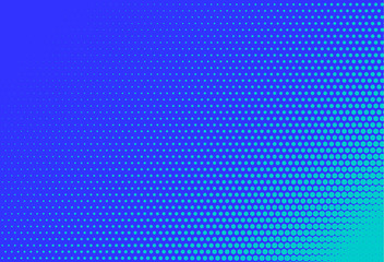 Abstract futuristic halftone pattern. Comic background. Dotted backdrop with circles, dots, point small scale.
