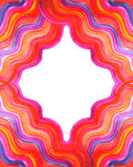 Creative vibrant watercolor background.