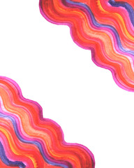 Creative vibrant watercolor background.