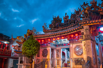 Fototapeta na wymiar temple, taiwan, kaohsiung, mindful, religion