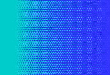 Abstract futuristic halftone pattern. Comic background. Dotted backdrop with circles, dots, point small scale.