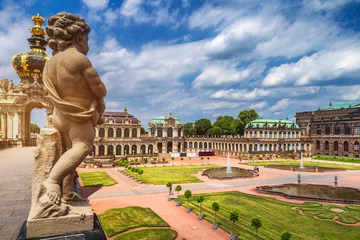 Famous Zwinger palace (Der Dresdner Zwinger) Art Gallery of Dresden, Saxony, Germany © daliu