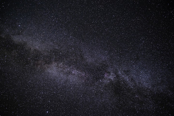 Fototapeta na wymiar Background of starry night sky with the Milky Way