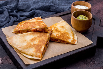Quesadilla with chicken