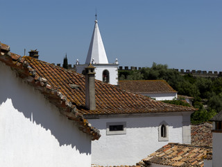 Obidos, historical Center. Portugal.