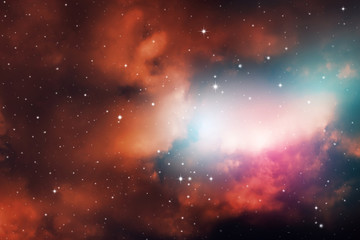 Night sky with stars.