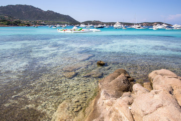 Fototapeta premium Spiaggia del Grande Pevero, Sardinia, Italy