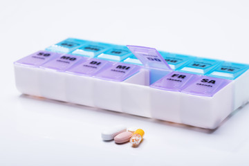 Plastic Weekly Pill Box