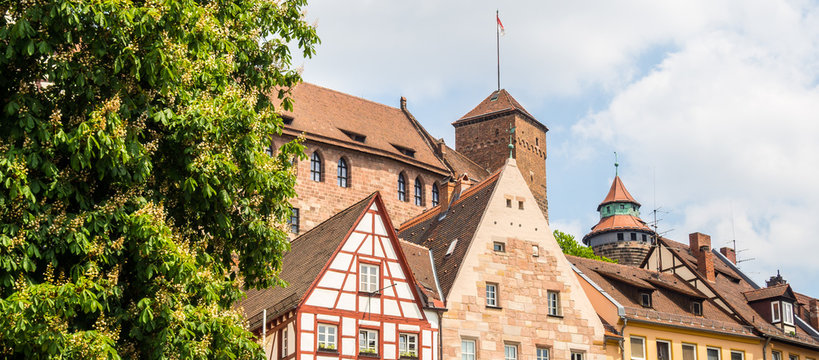 N&uuml;rnberger Kaiserburg Panorama