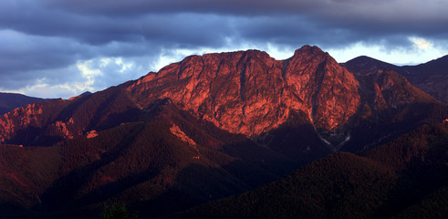 Poland, Tatra Mountains, Zakopane - Giewont, Szczerba, Long Giewont, Czerwone Wierchy, Kondracka Kopa, Malolaczniak and Sarnia Skala peaks