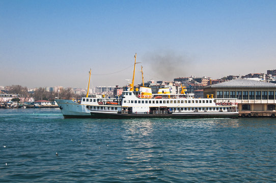 Bosphorus and feryy transportation