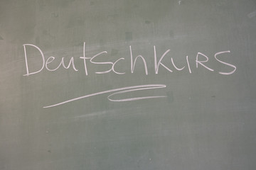 Fototapeta premium Deutschkurs
