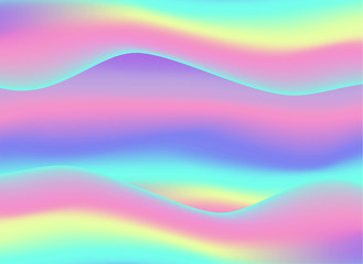 Vector abstract holographic background