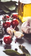 Ingredients for tomato sauce