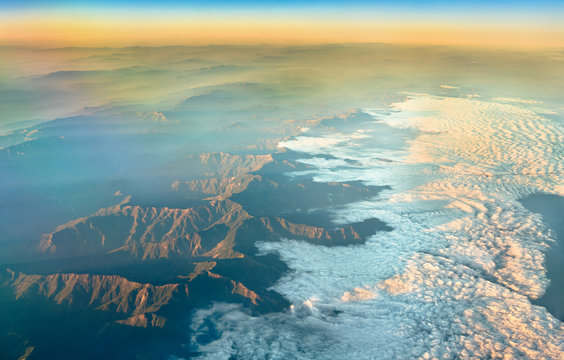 The Naga Hills, Mountains On The Border Of India And Burma