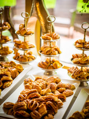 the puff pastry on the floor