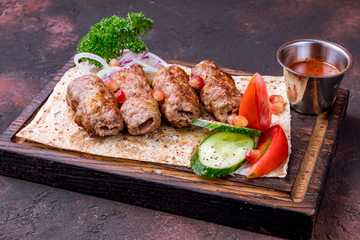lula-Kebab from lamb