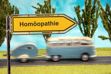 Schild 154 - Homöopathie