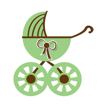 Bbaby stroller icon
