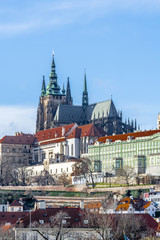 Fototapeta premium Towers of St. Vitus Cathedral