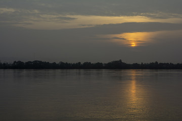 River and sunrise views