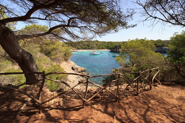 plage d'es Banyul, son saura, minorque