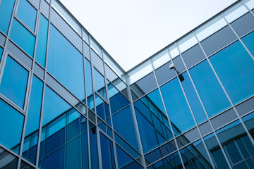 Fototapeta na wymiar Glasfront, Konzerngebäude